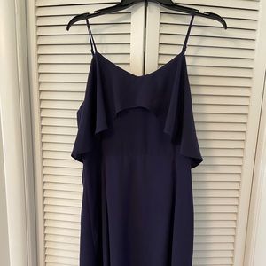 Navy dress size L worn 1 time